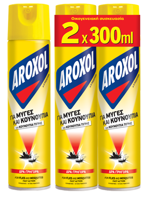 AROXOL για Μύγες και Κουνούπια